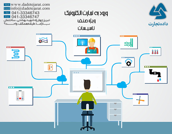 طراحی تخصصی وب سایت برای صنف تاسیسات