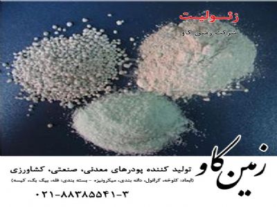 زئولیت زمین کاو (Zeolite)