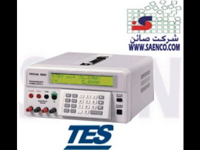 منبع تغذیه قابل برنامه ریزی, منبع تغذیه رومیزی, منبع تغذیه 2 کاناله,   Prova 8000 programmable power supply