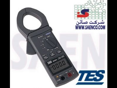 کلمپ قدرتی دیتا لاگر ,  آمپرمتر, کلمپ آمپرمتر, وات متر,مدل, TES-3063 ساخت کمپانی TES تایوان