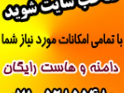 فقط با 5000 تومان صاحب وب سایت با تمام امکانات شوید