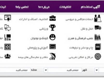 بانک اطلاعات اصناف و مشاغل کرج و استان البرز